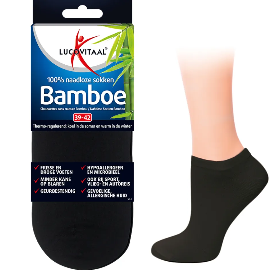 Lucovitaal Bamboe Enkelsok< Revalidatiehulpmiddelen