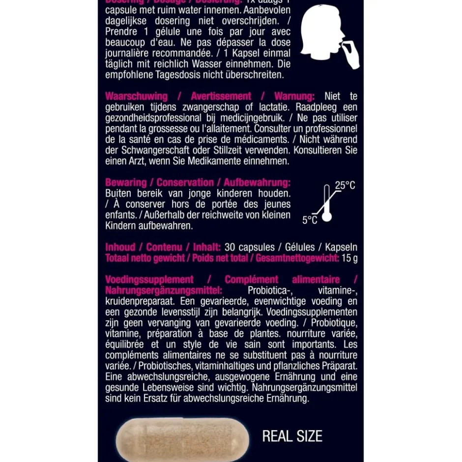 Lucovitaal Bioticomel Intieme Zone Vrouw Capsules< Overige Supplementen