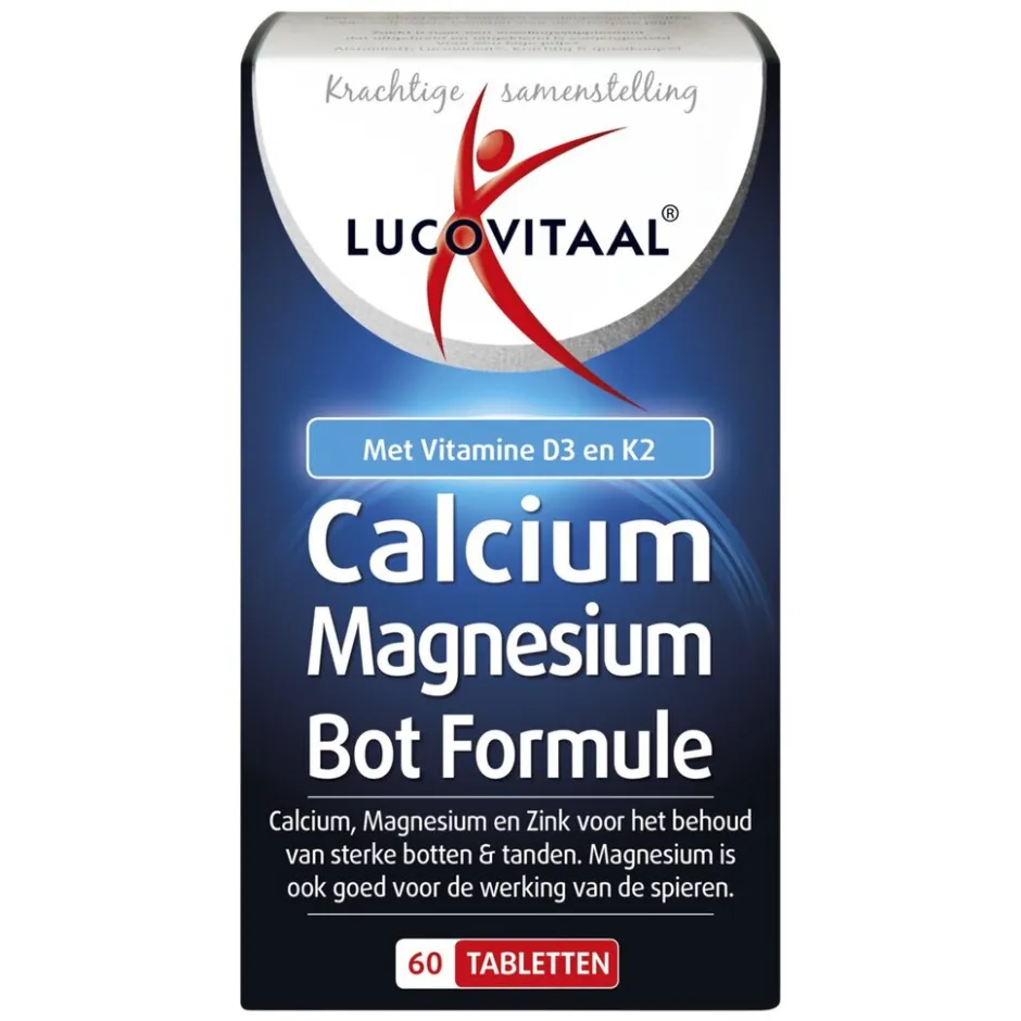 Calcium Magnesium Bot Formule Tabletten|Lucovitaal