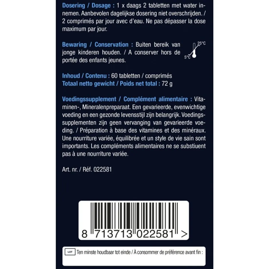 Calcium Magnesium Bot Formule Tabletten|Lucovitaal