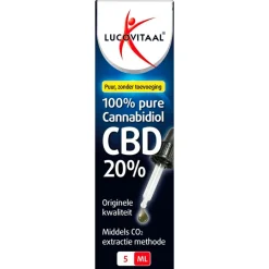 Lucovitaal Cannabidiol CBD 20% Olie< Cbd