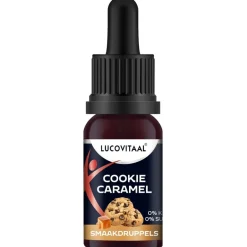 Cookie Caramel Smaakdruppels|Lucovitaal Clearance