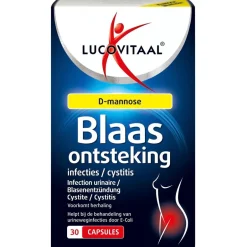 Lucovitaal D-Mannose Blaasontsteking Capsules< Blaasontsteking