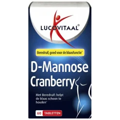 Lucovitaal D-Mannose Cranberry Tabletten< Cranberrysupplementen|Blaas Supplementen