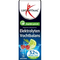 Lucovitaal Elektrolyten Vochtbalans Bruistabletten< Elektrolyten