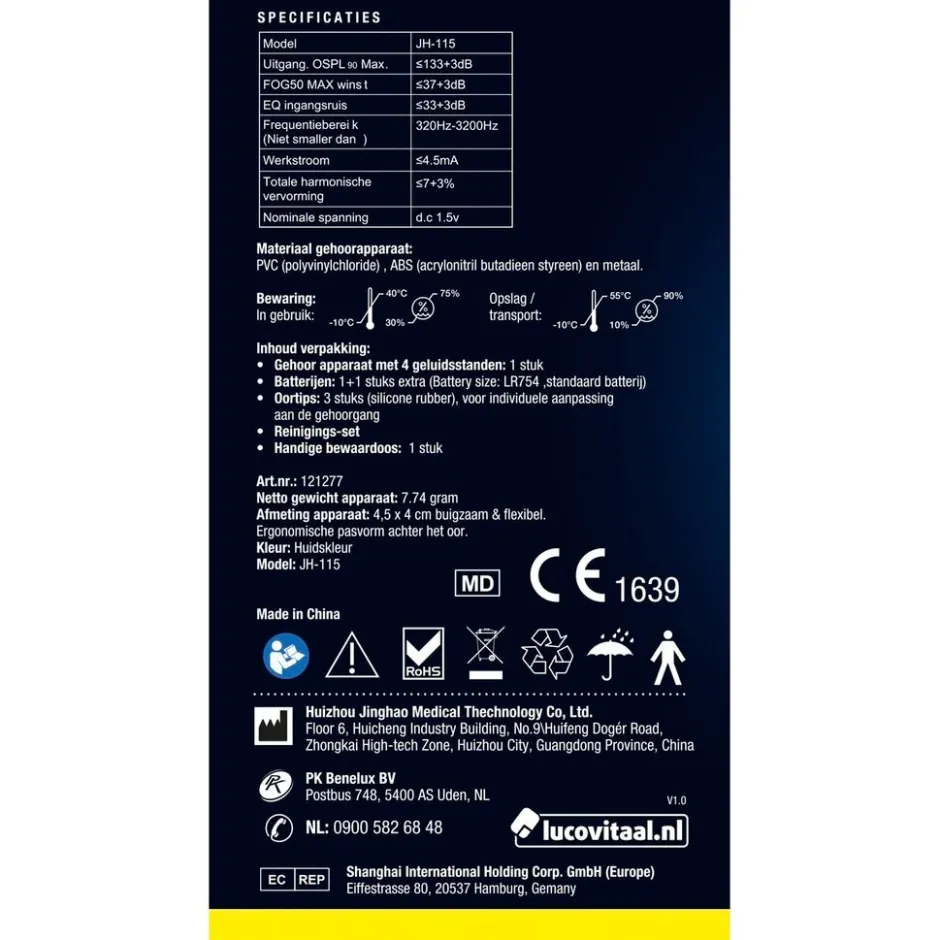 Gehoorapparaat|Lucovitaal Discount