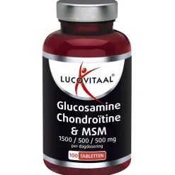 Glucosamine Chondroïtine MSM Tabletten|Lucovitaal Clearance