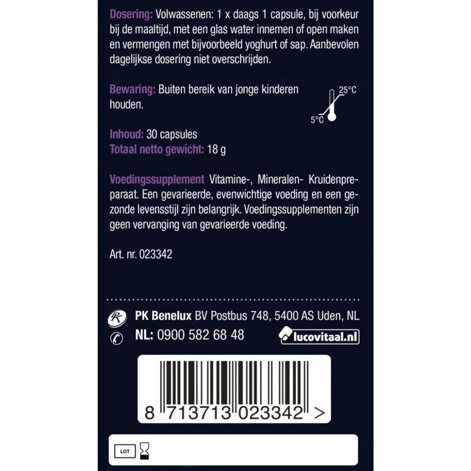 Haar Volume Capsules|Lucovitaal Hot