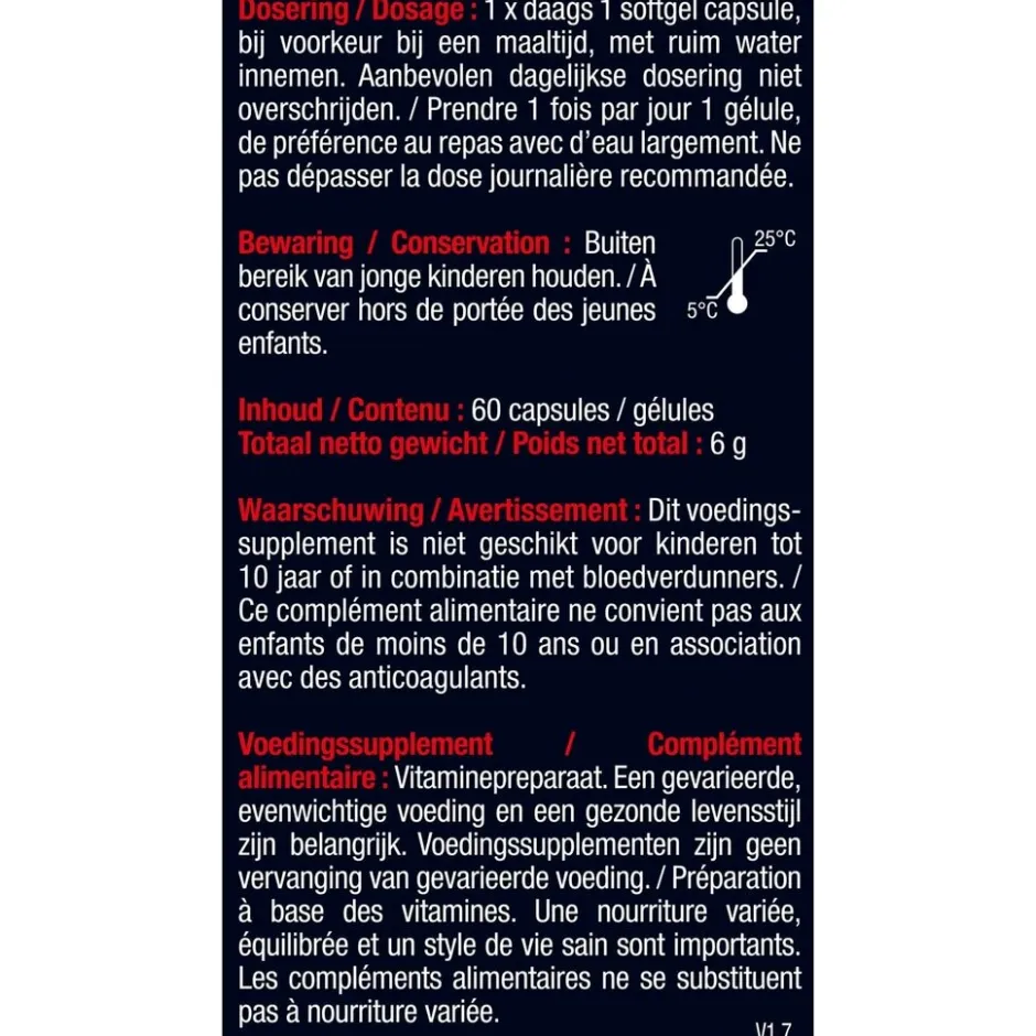 K2 75 Mcg + D3 20 Mcg Capsules|Lucovitaal Hot