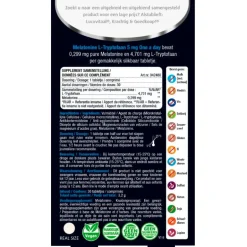 Lucovitaal Melatonine L-Tryptofaan 5mg Tabletten< Melatonine