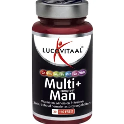 Lucovitaal Multi+ Compleet Man Tabletten< Weerstand En Energie|Vitamines