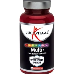 Lucovitaal Multi+ Weerstand Kauwtabletten< Weerstand En Energie|Vitamines