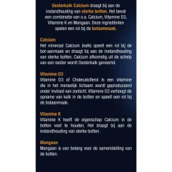 Lucovitaal Oesterkalk Calcium Vitamine D3 & K Tabletten< Mineralen|Botten En Spieren