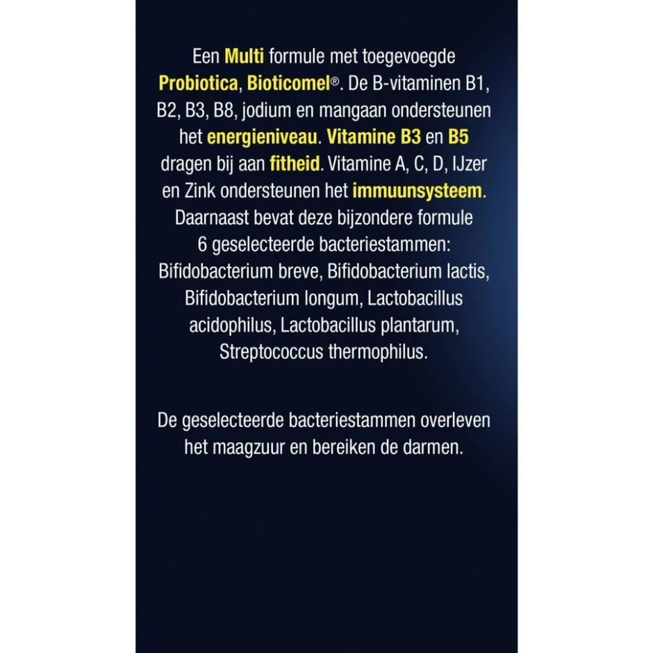 Probiotica Vitaminen & Mineralen Complex Capsules|Lucovitaal Hot