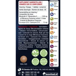 Rode Gist Rijst & Co-enzym Q10 Tabletten|Lucovitaal Online