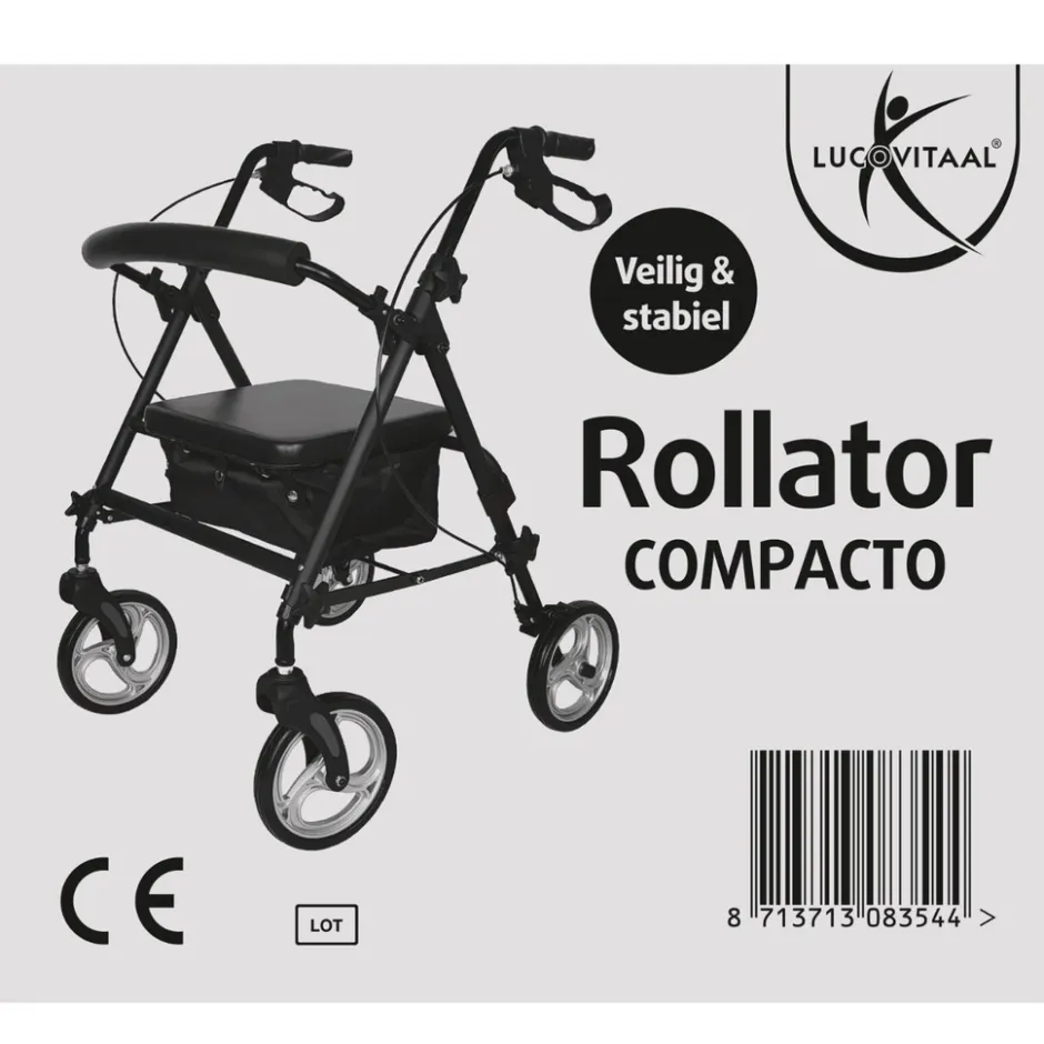 Rollator Compacto|Lucovitaal Clearance