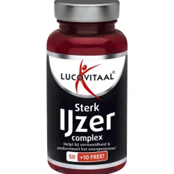 Lucovitaal Sterk IJzer Complex + Vitaminen & Mineralen Tabletten< Mineralen