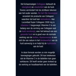 Super Collageen 2000mg Tabletten|Lucovitaal