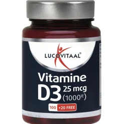 Lucovitaal Vitamine D3 25mcg Capsules< Botten En Spieren|Vitamines