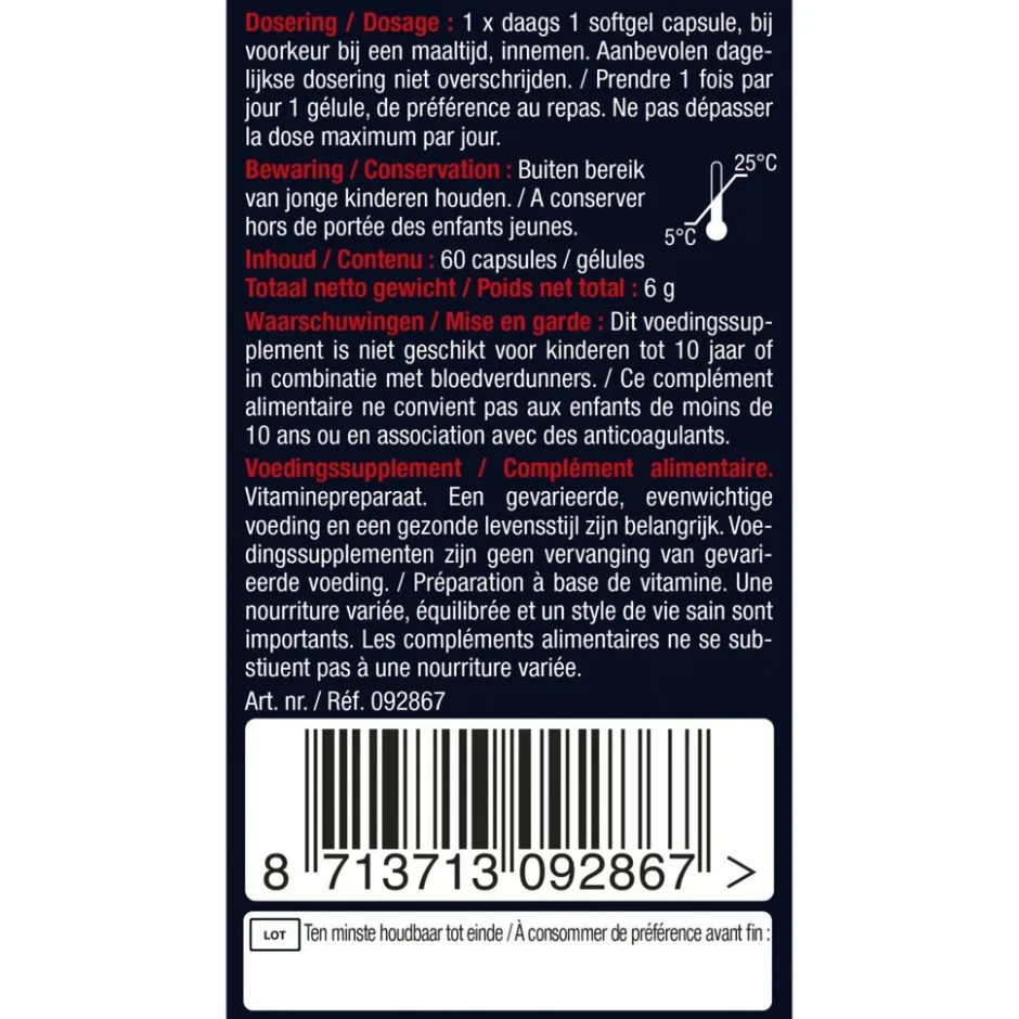 Vitamine K2 Capsules|Lucovitaal Outlet