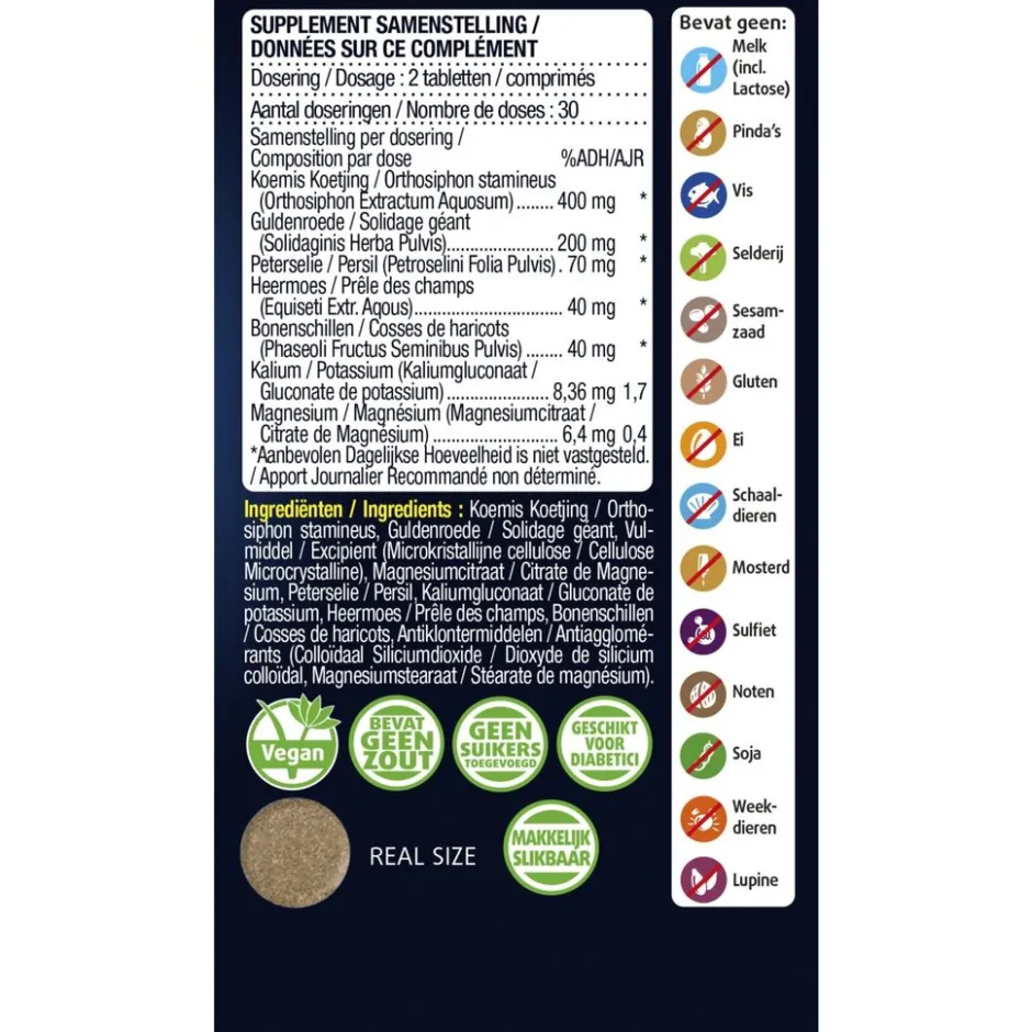 Vochtbalans Tabletten|Lucovitaal New