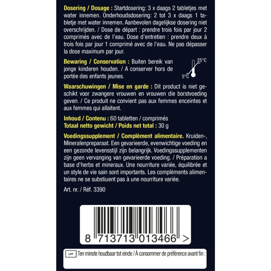 Vochtbalans Tabletten|Lucovitaal New