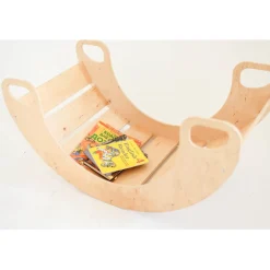 Naturel Houten Schommelstoel / Rocker|Luna Toys Online