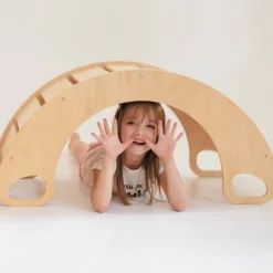Naturel Houten Schommelstoel / Rocker|Luna Toys Online