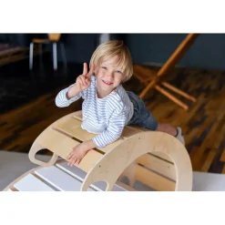 Naturel Houten Schommelstoel / Rocker|Luna Toys Online