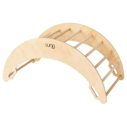 Luna Toys Naturel Houten Klimboog< Houten Klimrekken