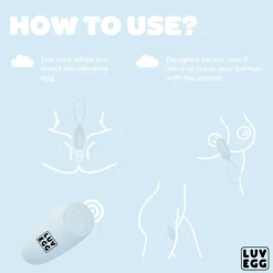 EasyToys LUV EGG Vibrerend Eitje< Seksspeeltjes