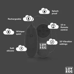 EasyToys LUV EGG Vibrerend Eitje< Seksspeeltjes