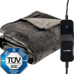 Luvego Elektrische Bovendeken Fleece Warmte deken< Slapen|Warmteproducten