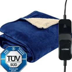 Luvego Elektrische Bovendeken Fleece Warmte deken< Slapen|Warmteproducten