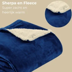 Luvego Elektrische Bovendeken Fleece Warmte deken< Slapen|Warmteproducten