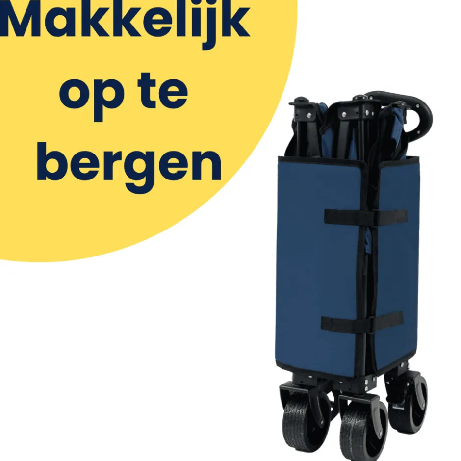 Opvouwbare Bolderkar 100KG|Luvego Online