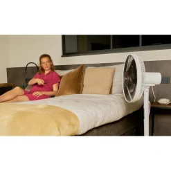 Luvego ® Statief Stille Ventilator Staand met Afstandsbediening< Ventilatoren