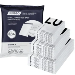 Luvego Vacuüm Oprolzakken 12-Pack< Opbergen