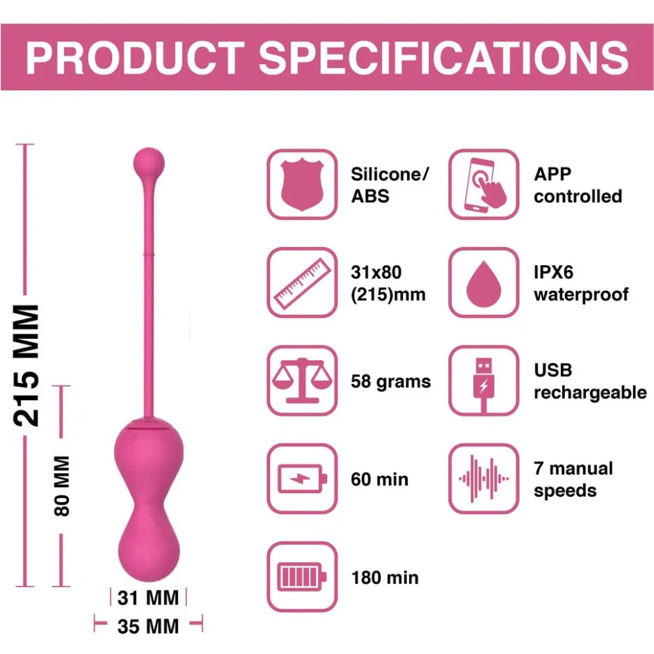 Magic Motion Smart Kegel Master Balls< Seksspeeltjes