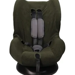 MamaLoes Badstof Groen Groep 1+ Autostoelhoes< Autostoelaccessoires
