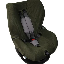 MamaLoes Badstof Groen Groep 1+ Autostoelhoes< Autostoelaccessoires