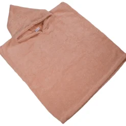 MamaLoes Badstof Light Pink Baby Poncho< Badcapes En Badjassen