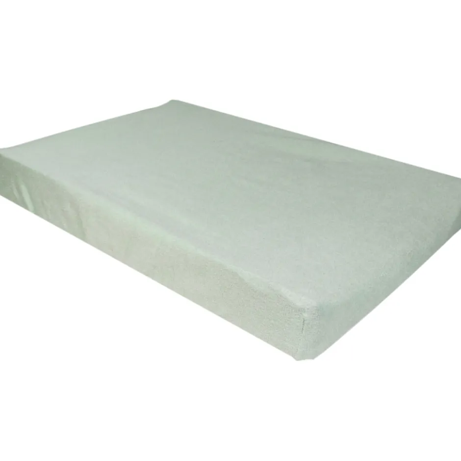 Badstof Stone Green Aankleedkussenhoes|MamaLoes Discount