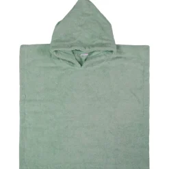 Badstof Stone Green Baby Poncho|MamaLoes Clearance