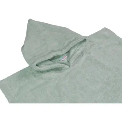 Badstof Stone Green Baby Poncho|MamaLoes Clearance