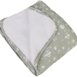 MamaLoes Cactus Fleece 70x90cm Babydeken< Baby Beddengoed