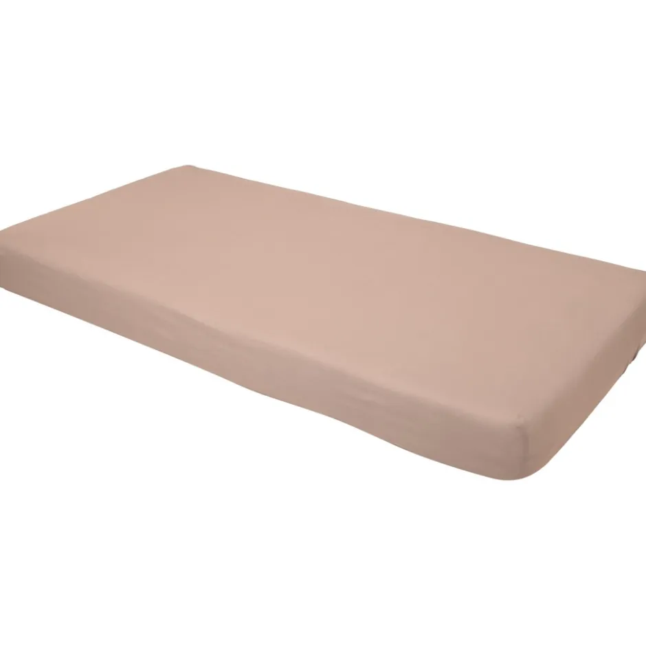MamaLoes Jersey Nougat 40 x 80 cm Wieg Hoeslaken< Baby Beddengoed
