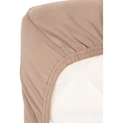 MamaLoes Jersey Nougat 60 x 120 cm Ledikant Hoeslaken< Baby Beddengoed
