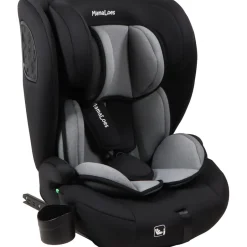 MamaLoes Mick Zwart/Grijs Isofix 76-150 cm i-Size Autostoel< Autostoel