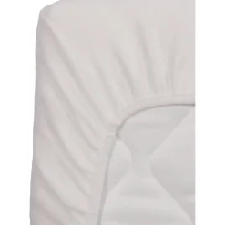 MamaLoes Molton Wit 60 x 120 Ledikant Hoeslaken< Slapen